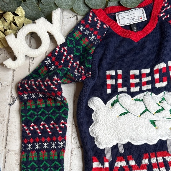 Fleece Navidad Christmas Sweater - Picture 5 of 7